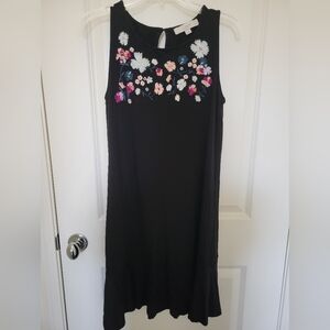 LOFT Floral Shift Dress